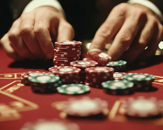 Live Free Bet Blackjack table with dealer, cards, and table rules displayed on asiagenting slot